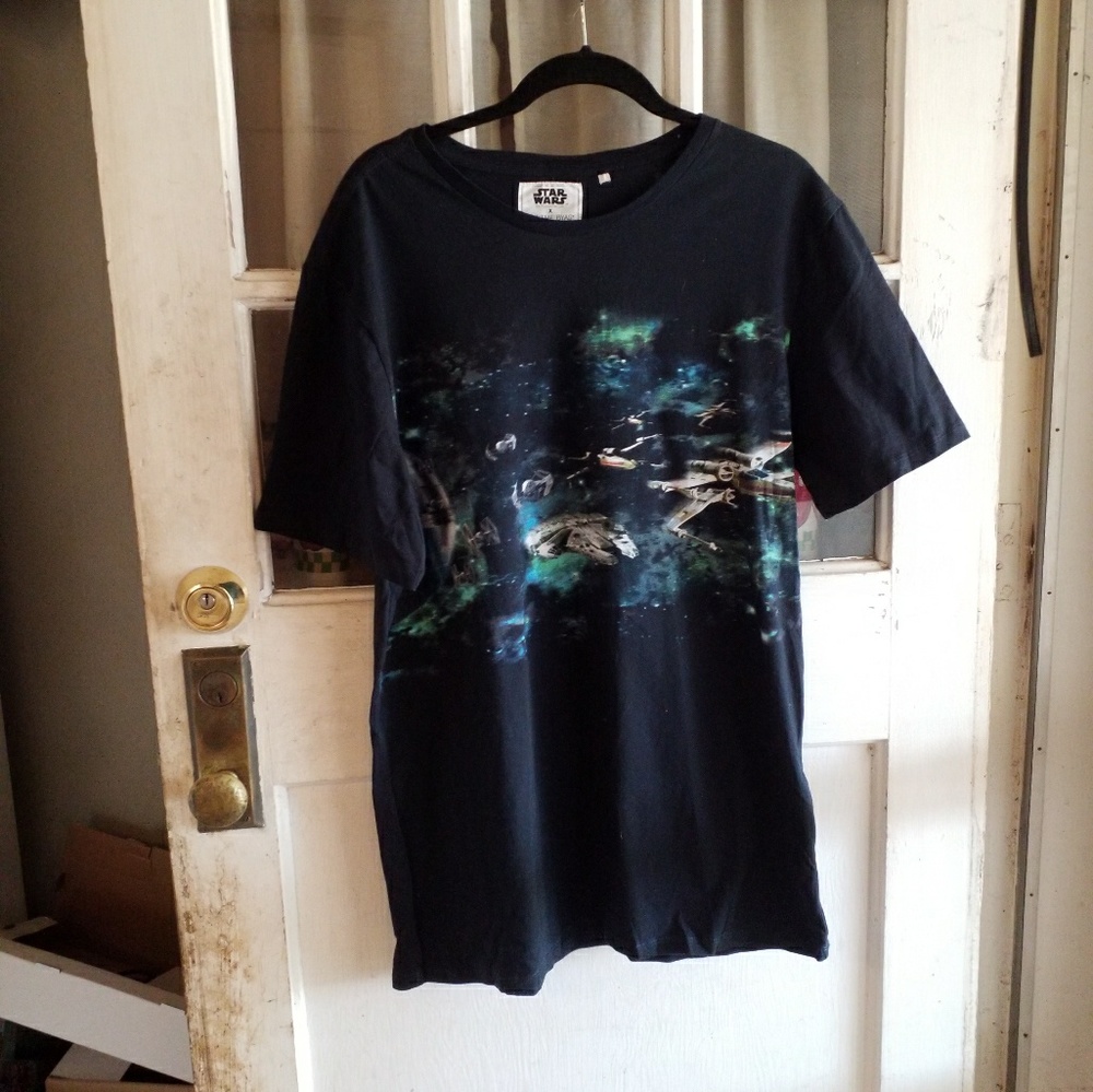 On the bay star wars t-shirt